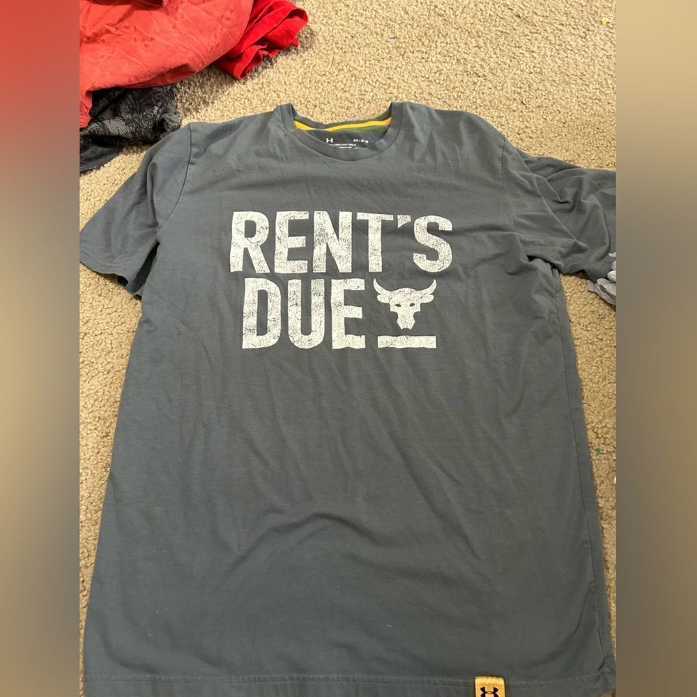Under Armour Project Rock Rent’s Due Tshirt